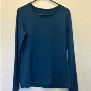 Nike Blue Long Sleeve shirt